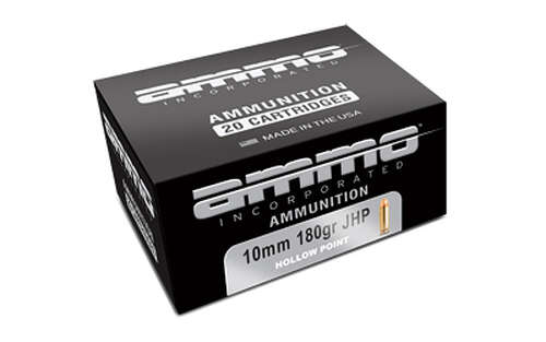 Ammunition Ammo Inc Signature Defense 10mm AMMO INC 10MM AUTO 180GR JHP 20/200 • Model: Signature Defense